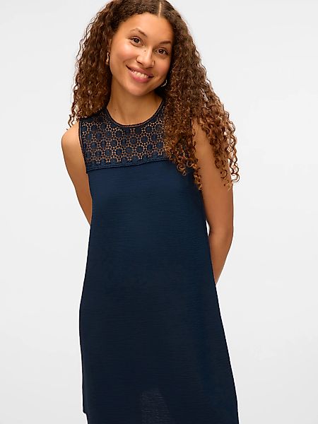Vero Moda Minikleid "VMALVA CROCHET SHORT DRESS WVN GA" günstig online kaufen