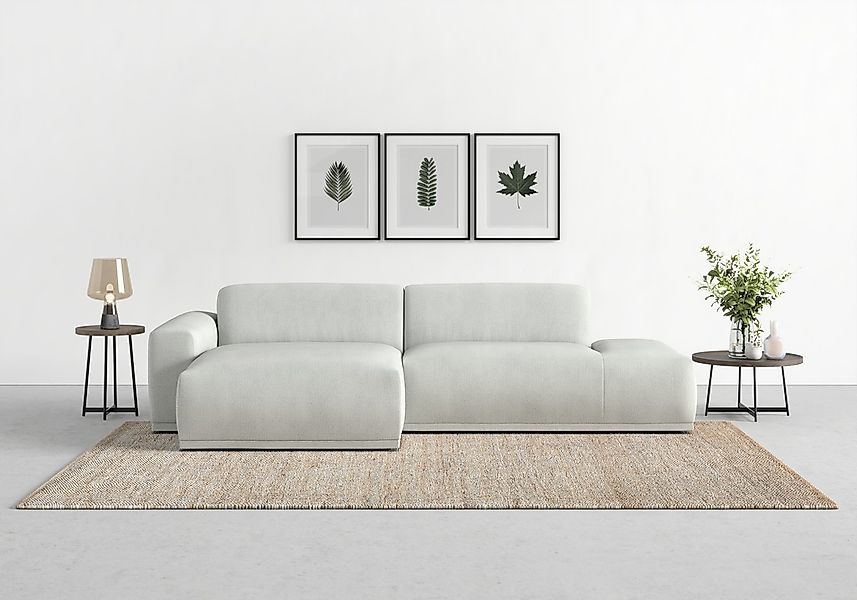 TRENDMANUFAKTUR Ecksofa "Braga, mit hochwertigem Kaltschaum, L-Form, in Cor günstig online kaufen