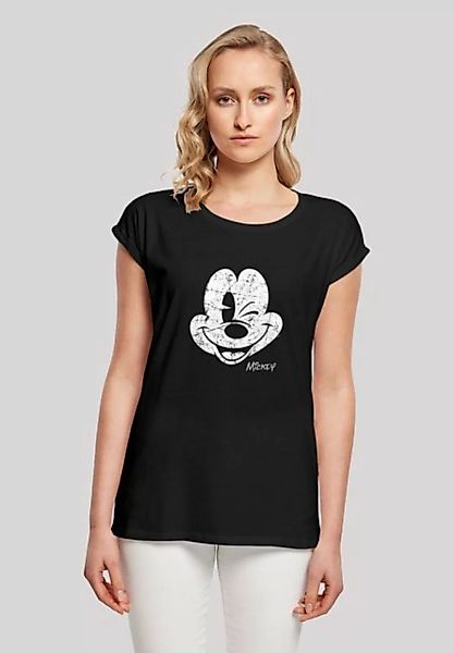 F4NT4STIC T-Shirt Disney Micky Maus Gesicht Damen,Premium Merch,Regular-Fit günstig online kaufen