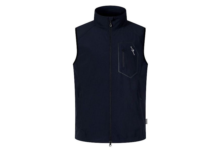 Blue Wave Softshellweste Herren Weste Lars mit Stehkragen, Kinnschutz und K günstig online kaufen