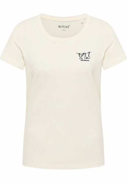 MUSTANG Kurzarmshirt "Damen Style Alma" günstig online kaufen