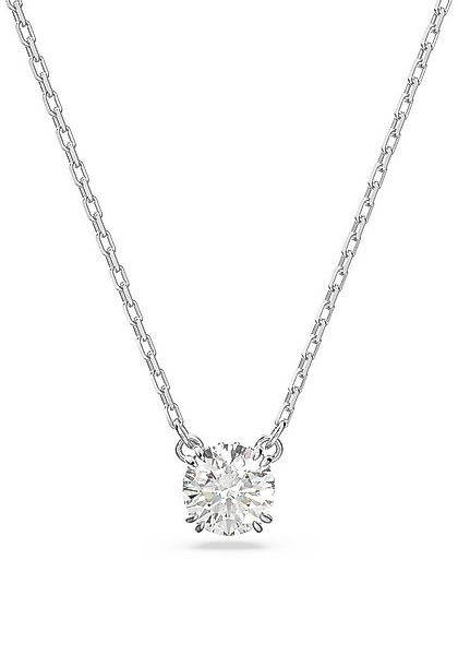 Swarovski Kette mit Anhänger Stilla Round, mit Swarovski® Kristall günstig online kaufen