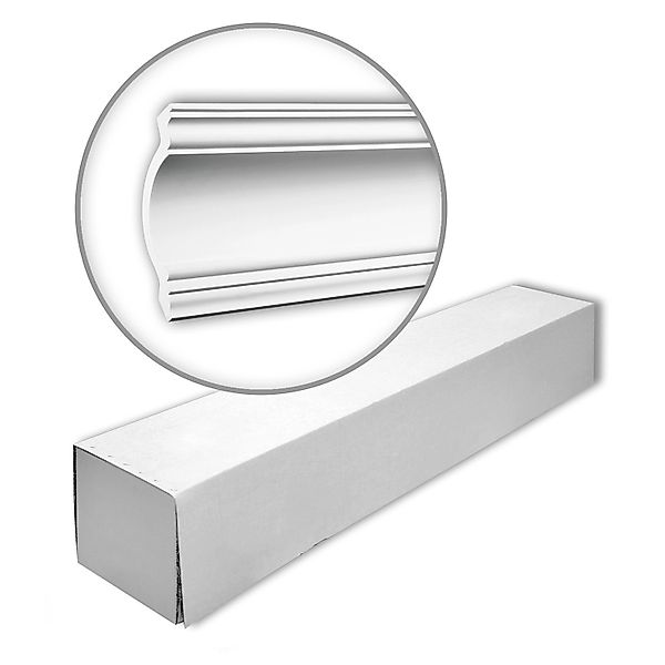 PROFHOME 150117 Eckleisten 1 Karton Set mit 8 Zierleisten 16 m Weiß günstig online kaufen