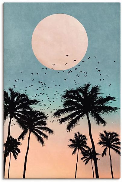 Artland Leinwandbild "Sonnenaufgang", Bilder vom Sonnenuntergang & -aufgang günstig online kaufen