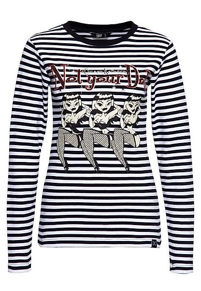 QueenKerosin Langarmshirt Not your Doll (1-tlg) günstig online kaufen