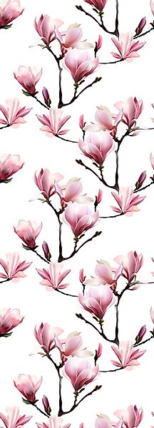 queence Vinyltapete »Aviles« Motiv   bedruckt   botanisch   floral   gemust günstig online kaufen