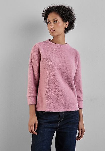 STREET ONE 3/4-Arm-Shirt im angenehmen Materialmix günstig online kaufen