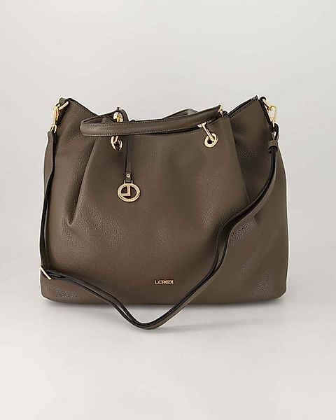 L. CREDI Handtasche Ebony, Obermaterial: Sonstiges Material günstig online kaufen