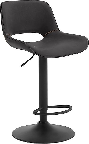 Woltu Barhocker (1 St), höhenverstellbar, Tresenstuhl, mit Fußstütze günstig online kaufen