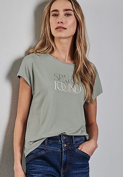 STREET ONE T-Shirt – Kurzarmshirt mit Wording-Print günstig online kaufen