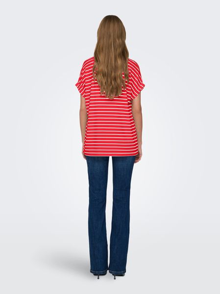 ONLY V-Shirt ONLMOSTER V-NECK TOP JRS günstig online kaufen