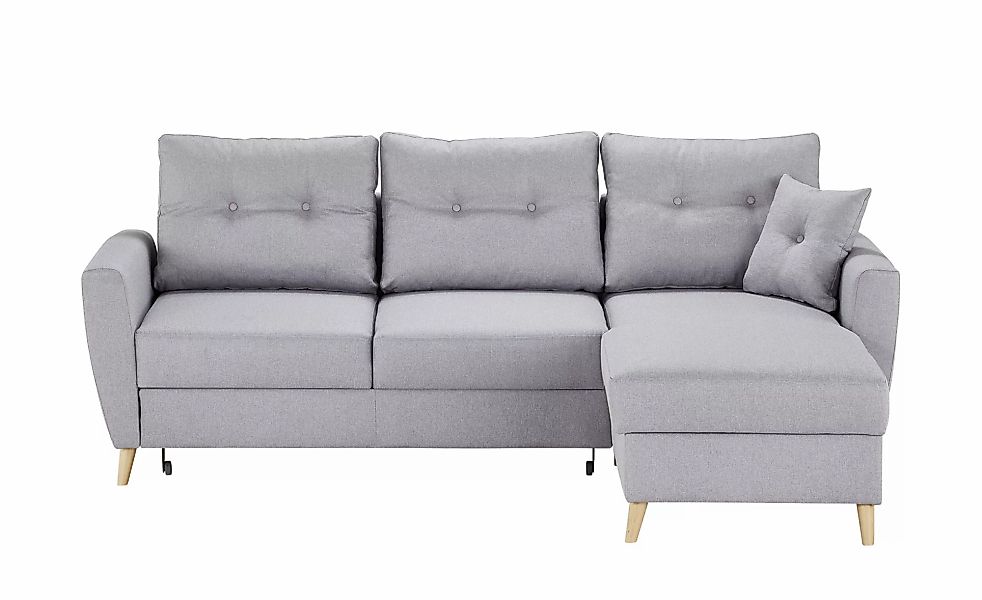 Ecksofa  Carla ¦ grau ¦ Maße (cm): B: 230 H: 93 T: 159.0 Polstermöbel > Sof günstig online kaufen