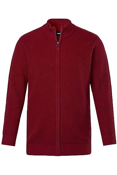 Men Plus Poloshirt Men+ Strickjacke Stehkragen Zipper bis 8 XL günstig online kaufen