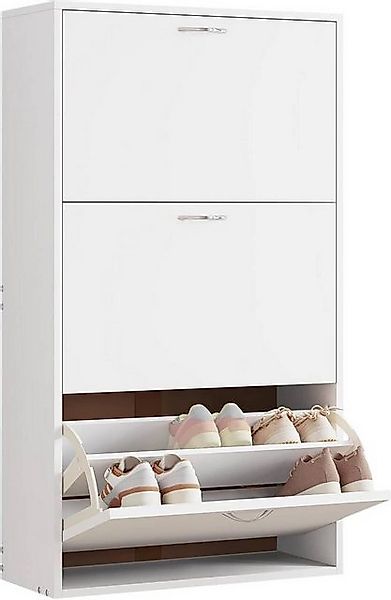 Woltu Schuhschrank (1-St) schmal hoch, Schuhkommode günstig online kaufen