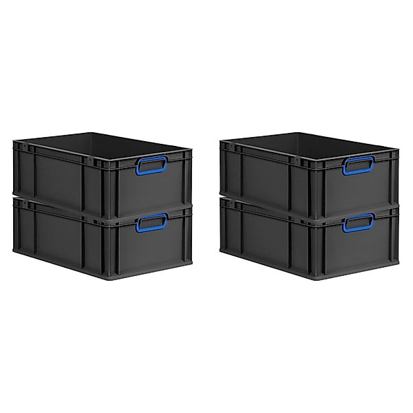 PROREGAL SuperSparSet 4x Eurobox Nextgen Color HxBxT 22x40x60cm 44 Liter Gr günstig online kaufen