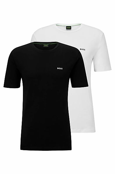 BOSS GREEN T-Shirt, 2er Packung, mit Logodruck günstig online kaufen