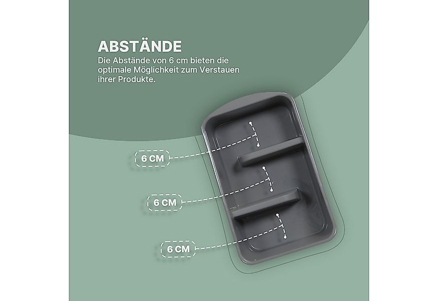 Pro Home Küchenorganizer-Set mit 3 Fächern, (1-tlg), Aufbewahrungsbox für T günstig online kaufen