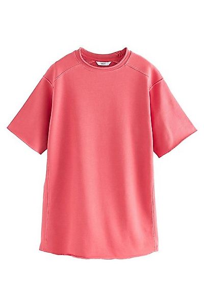 Next Shirtkleid Sweatshirt mit unversäubertem Saum günstig online kaufen