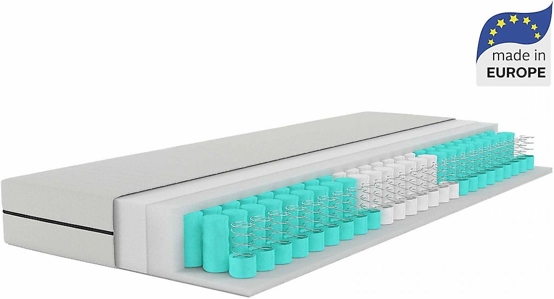 OTTO home Taschenfederkernmatratze "NEUHEIT: Tinden 19, 7 Zonen Matratze 90 günstig online kaufen