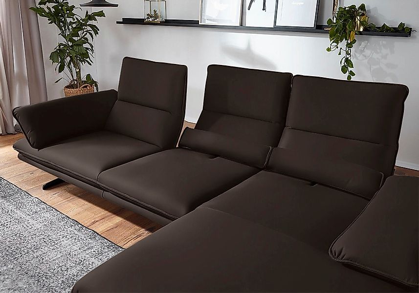 W.SCHILLIG Ecksofa "broadway, Designsofa mit tollem Sitzkomfort", Sitztiefe günstig online kaufen