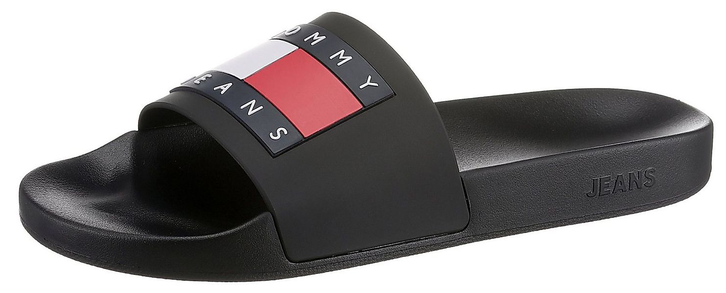 Tommy Jeans TOMMY JEANS POOL SLIDE ESS Badepantolette, Sommerschuh, Poolsli günstig online kaufen
