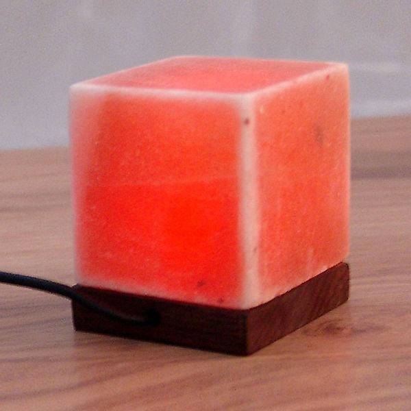 HIMALAYA SALT DREAMS Salzkristall-Tischlampe USB-Kubus, LED wechselbar, War günstig online kaufen