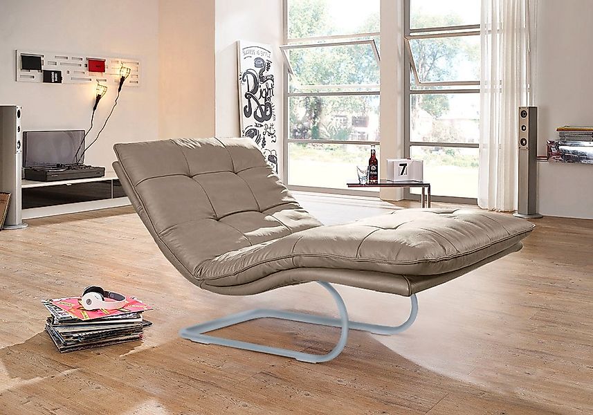 W.SCHILLIG Relaxliege "daily dreams" in Waffelkissen-Optik, wahlweise mit M günstig online kaufen