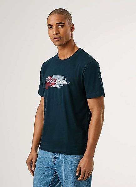 Pepe Jeans T-Shirt "TREY TEE" mit Rundhals im Regular Fit günstig online kaufen