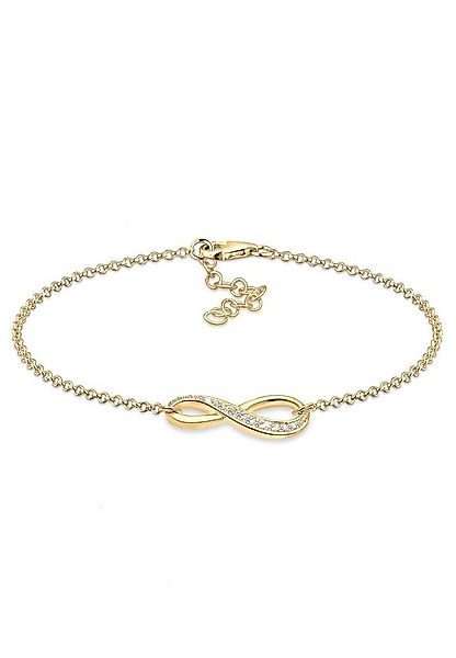 Elli Armband Infinity/Unendlichkeit mit Zirkonia 925 Silber (kein Set, 1-tl günstig online kaufen