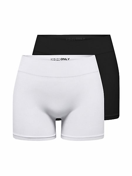 ONLY Hotpants "ONLVICKY S-LESS MINI SHORTS 2-PACK" günstig online kaufen