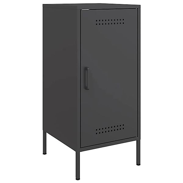 vidaXL Sideboard Schwarz 36x39x79 cm Stahl 843012 günstig online kaufen