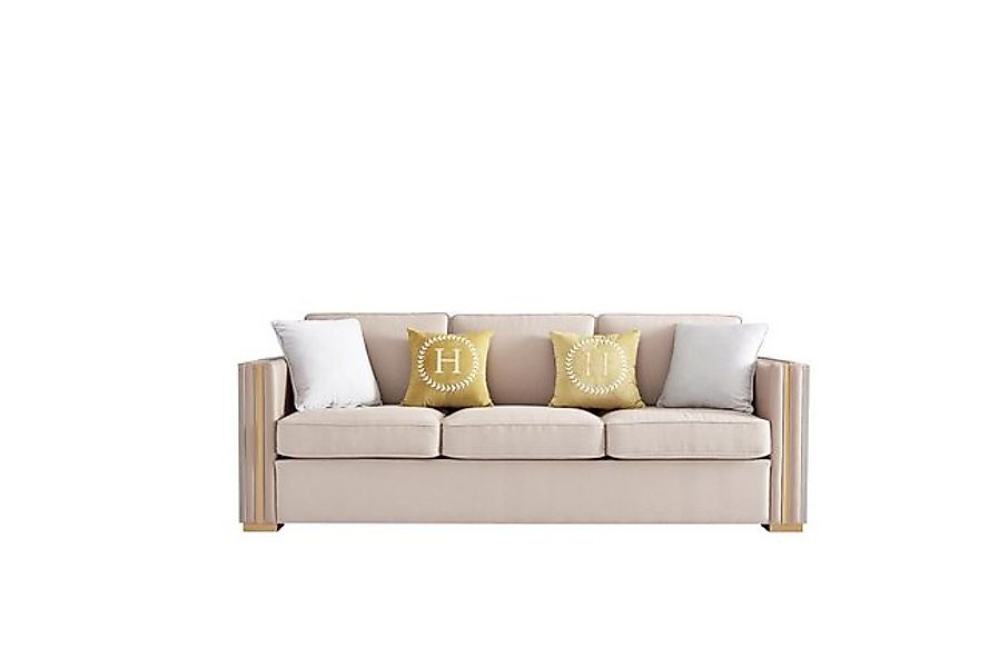 Xlmoebel Sofa Moderne 3-Sitzer Polstercouch Designsofa für das Wohnzimmer - günstig online kaufen