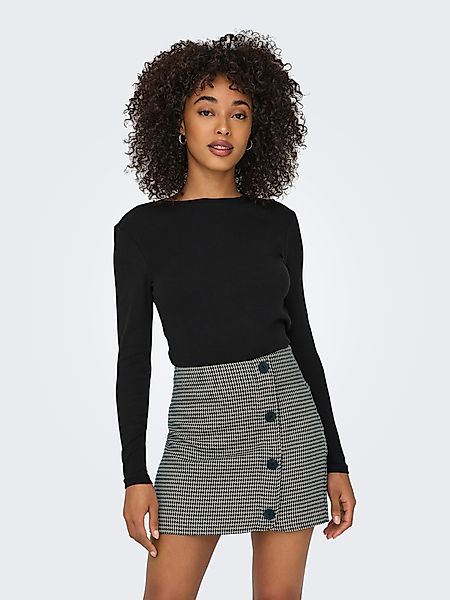 ONLY Langarmshirt ONLRILEY O-NECK L/S TOP günstig online kaufen