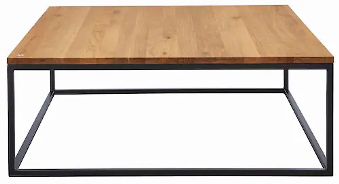Home affaire Couchtisch "Voorst", aus massiver Eiche und Metallgestell günstig online kaufen