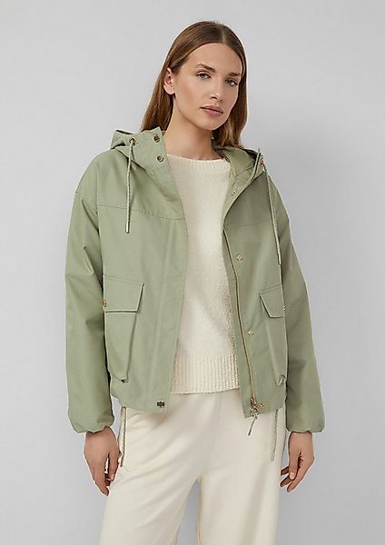 s.Oliver Funktionsjacke Outdoor-Jacke Jacke im Relaxed Fit mit Kapuze günstig online kaufen