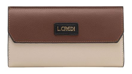 L. CREDI Geldbörse Flap Wallet, mit günstig online kaufen