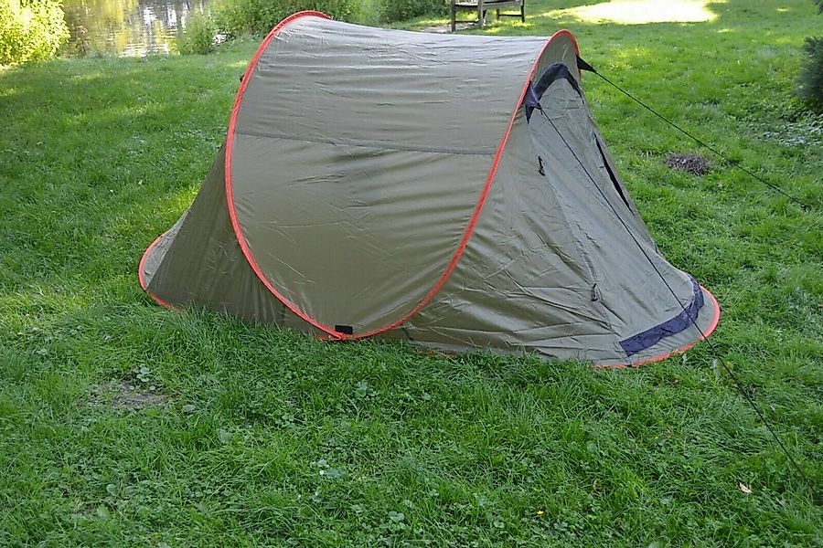 Defactoshop Wurfzelt Wurf Zelt Sekundenzelt 2-3 Person Outdoor Campingzelt günstig online kaufen