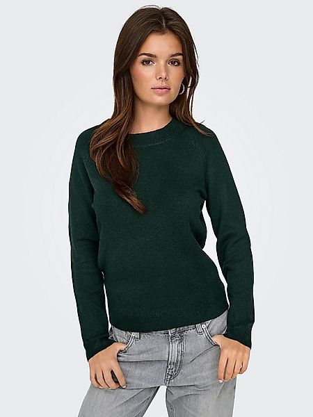 ONLY Rundhalspullover ONLRICA LIFE L/S PULLOVER KNT NOOS Materialmix, regul günstig online kaufen