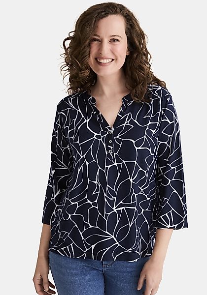 STOOKER WOMEN 3/4-Arm-Shirt "MARIE Print Shirt Bluse 3/4-Arm" Regular Fit S günstig online kaufen