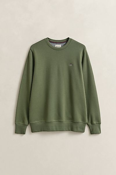 Gant "REG SHIELD C-NECK SWEAT", mit Logostickerei auf der Brust günstig online kaufen