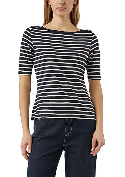 comma T-Shirt im Streifen-Design günstig online kaufen