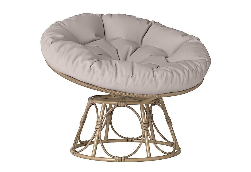 Outsunny Gartensessel mit Sitzkissen, Durchmesser 120 cm (runder Papasanses günstig online kaufen