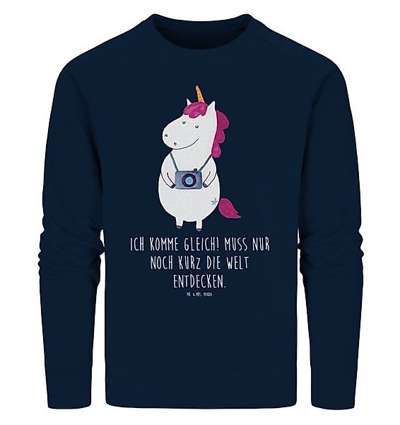 Mr. & Mrs. Panda Longpullover Einhorn Fotograf Größe XL - French Navy - Ges günstig online kaufen