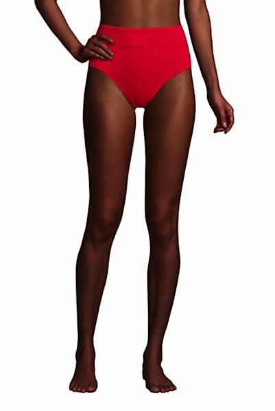 High Waist-Bikinihose CHLORRESISTENT, Damen, Größe: S Normal, Rot, Lycra, b günstig online kaufen