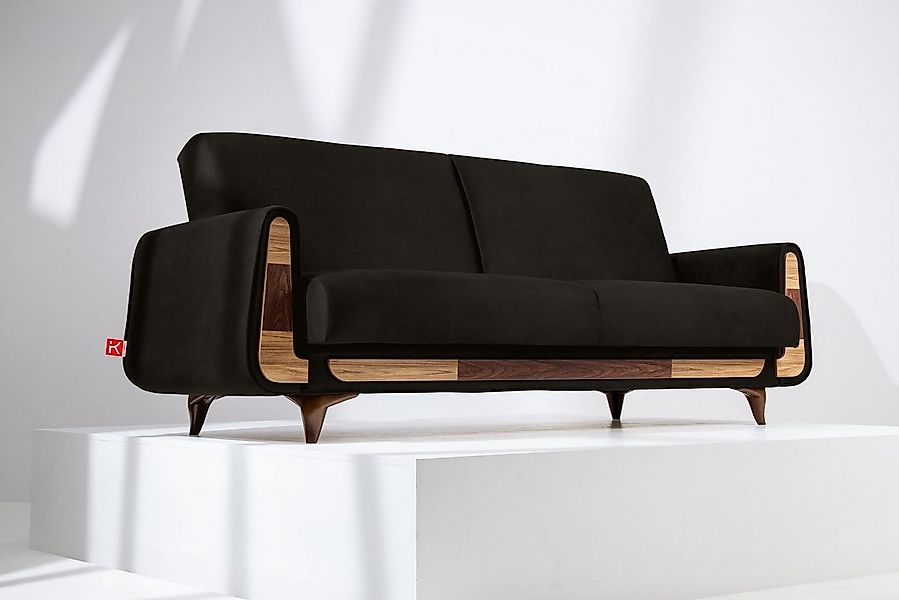 KONSIMO® 3-Sitzer, GUSTAVO, Sofa mit Schlaffunktion, günstig online kaufen