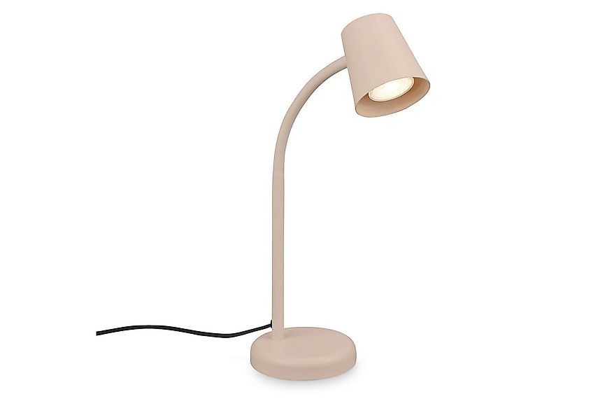Briloner Leuchten Tischleuchte LED Tischlampe Kippschalter Homeoffice GU10, günstig online kaufen
