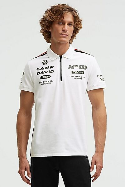 CAMP DAVID Poloshirt mit Baumwolle günstig online kaufen