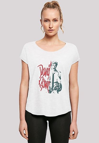 F4NT4STIC T-Shirt David Bowie Mono Shout Print günstig online kaufen