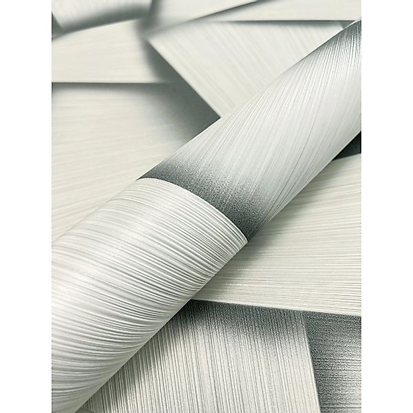 Newroom Vliestapete Carelli Anthrazit Grafik Modern Strukturiert FSC® günstig online kaufen