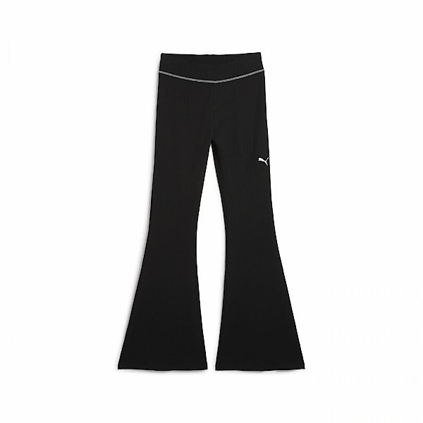 PUMA Leggings "DARE TO Strukturierte ausgestellte Leggings Damen" günstig online kaufen